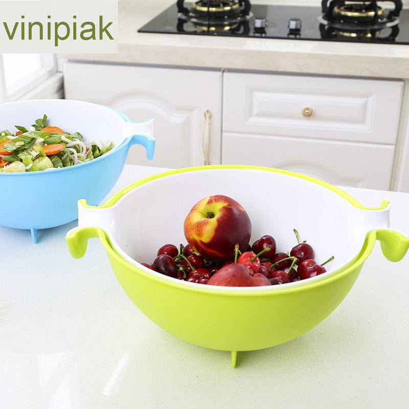 Washing Vegetables Fruit Draining Basket