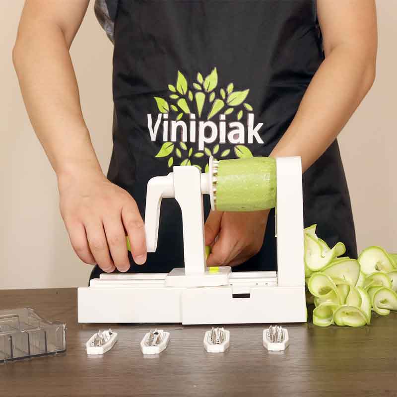 Folding 5 Blade Vegetable Spiralizer Slicer