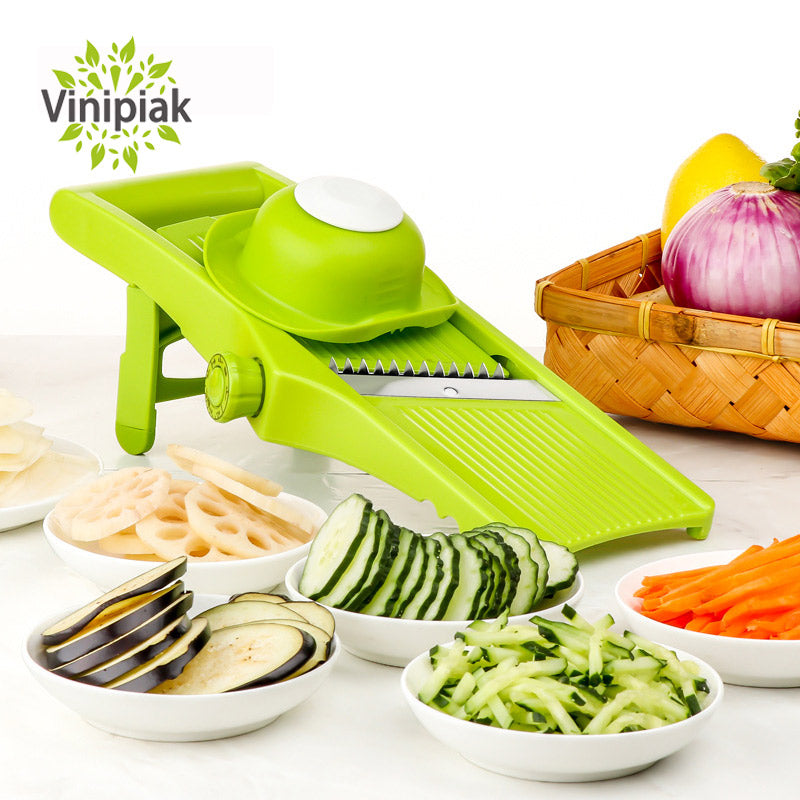 Adjustable Mandolin Vegetable Slicer; ECVV,SA –