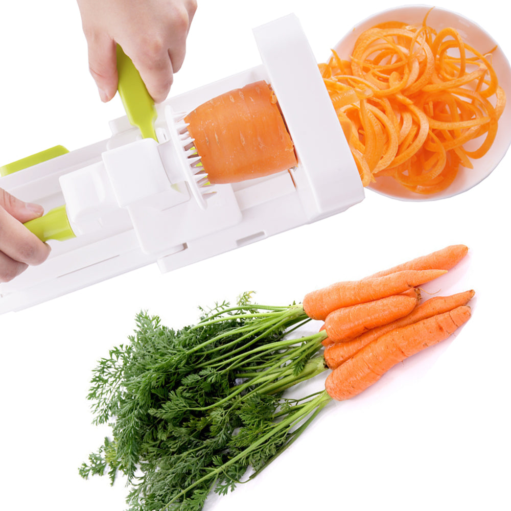 Folding 5 Blade Vegetable Spiralizer Slicer