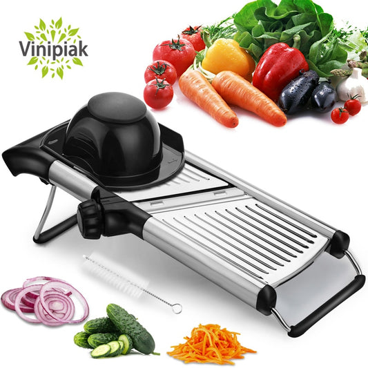 Mandoline Slicer with Free Brushes