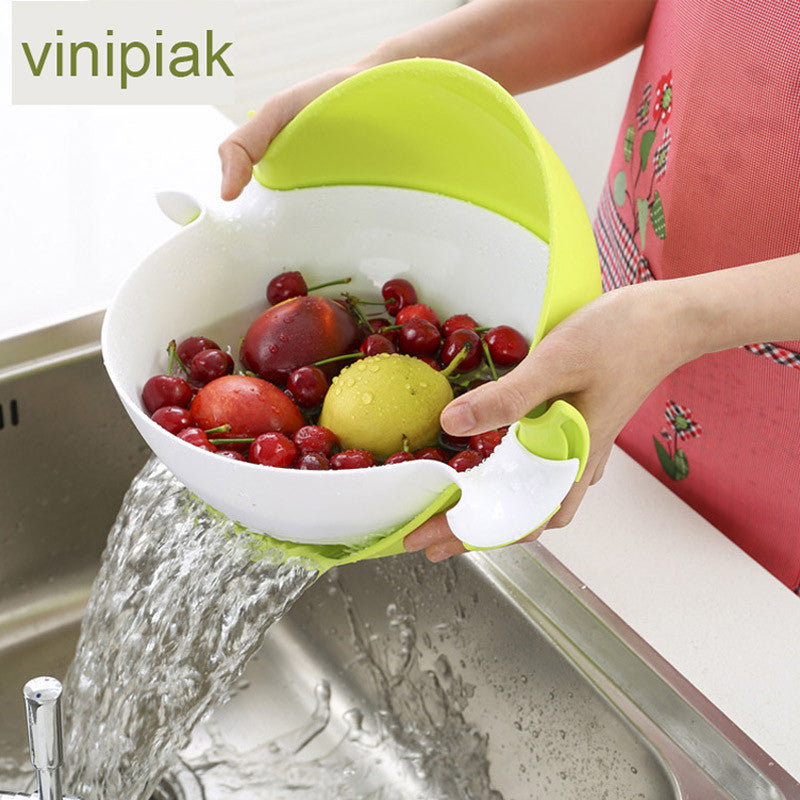 Washing Vegetables Fruit Draining Basket
