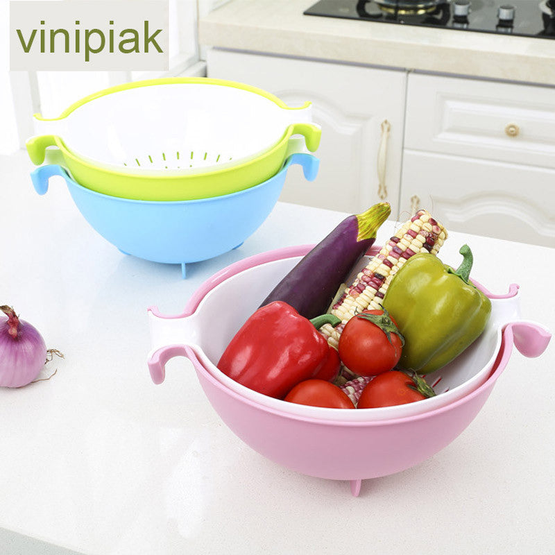 Washing Vegetables Fruit Draining Basket